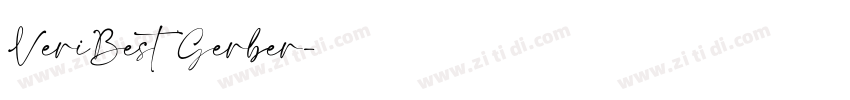 VeriBest Gerber字体转换